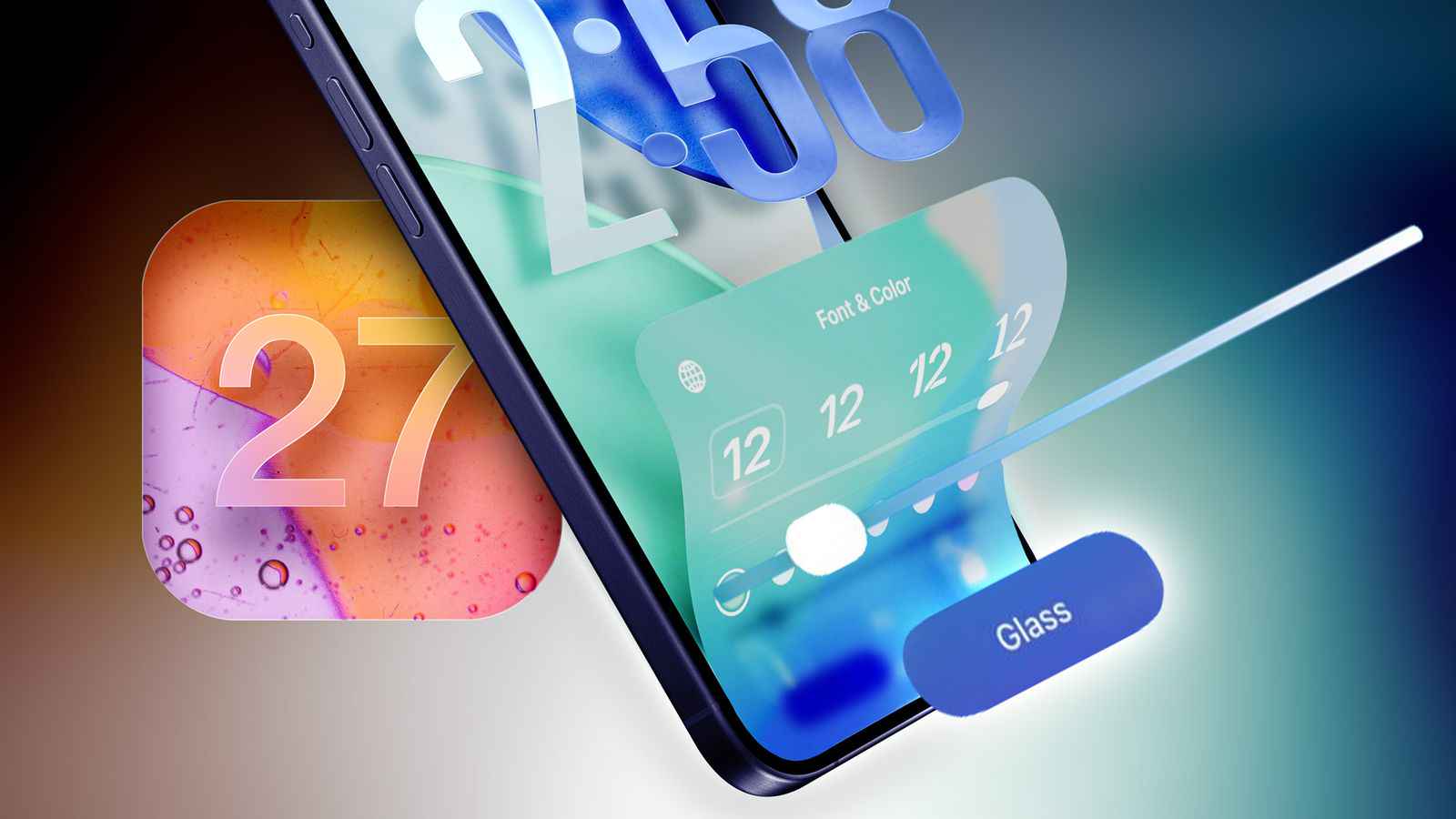 苹果争取在 iOS 27 中实现系统级“Liquid Glass”滑块功能-心动未来iOS证书