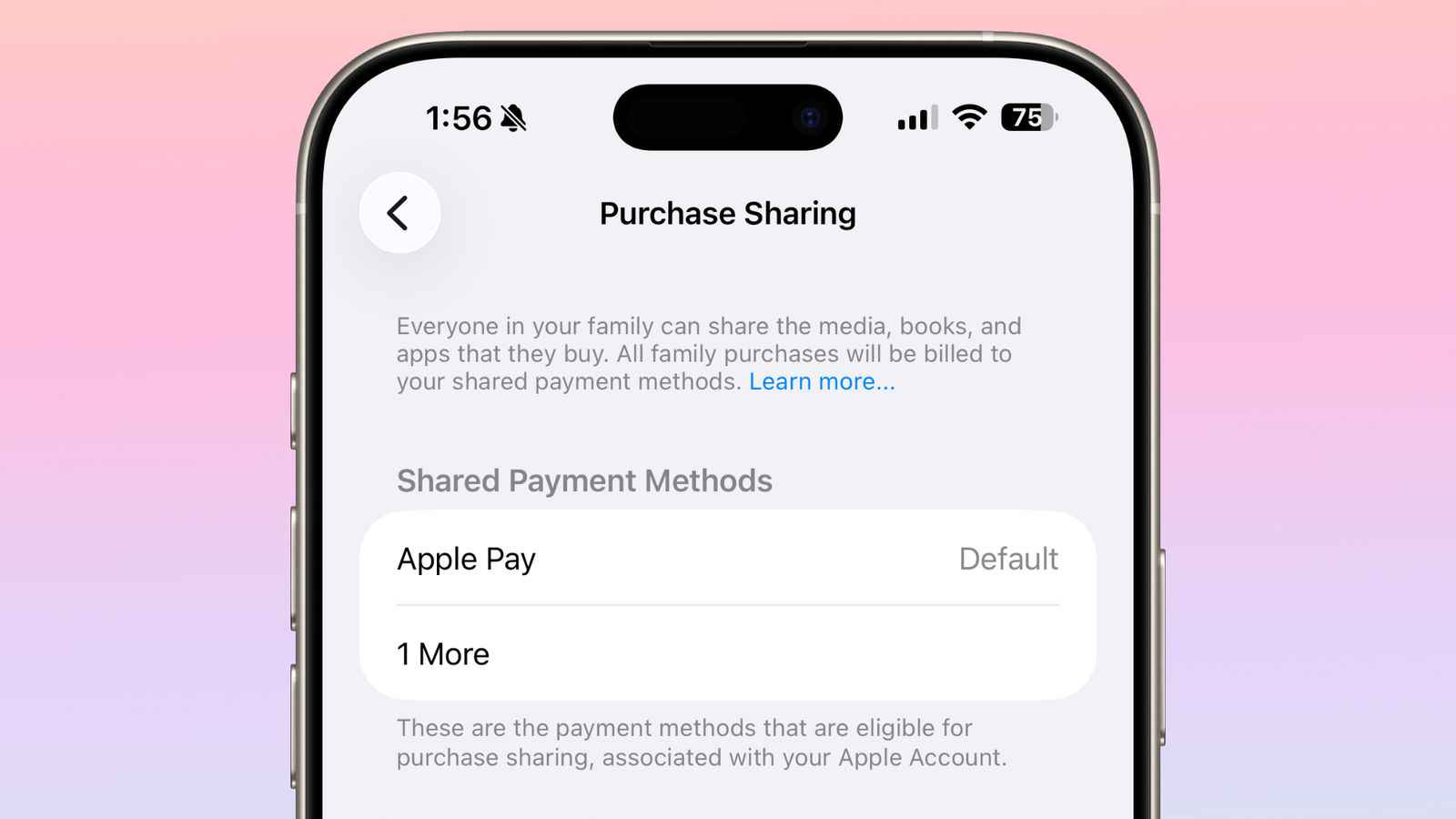 在 iOS 26.4 中 苹果改变了“家人共享”功能的共享支付限制-心动未来iOS证书