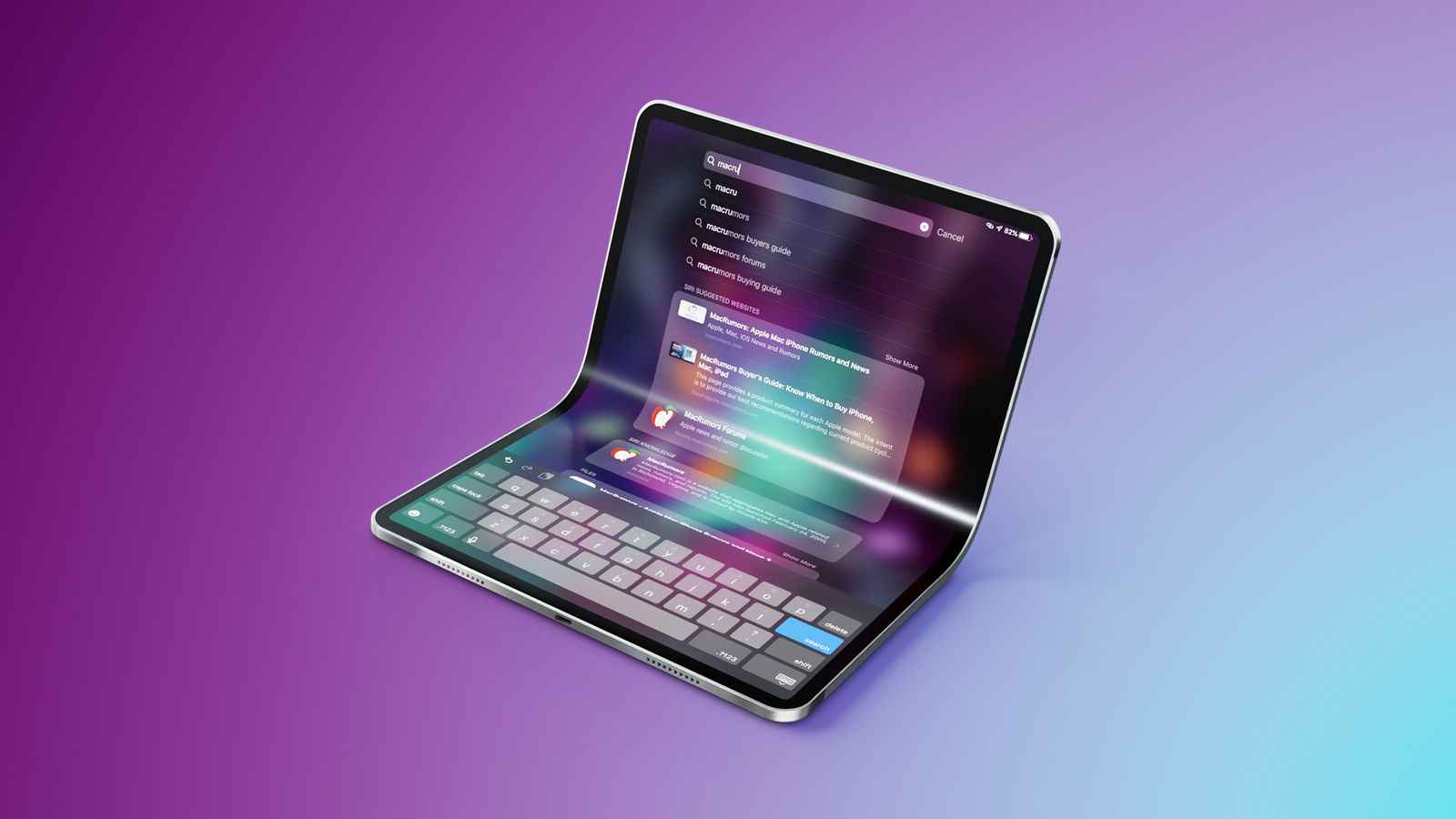尽管面临技术难题 苹果仍在研发一款大尺寸可折叠 iPad